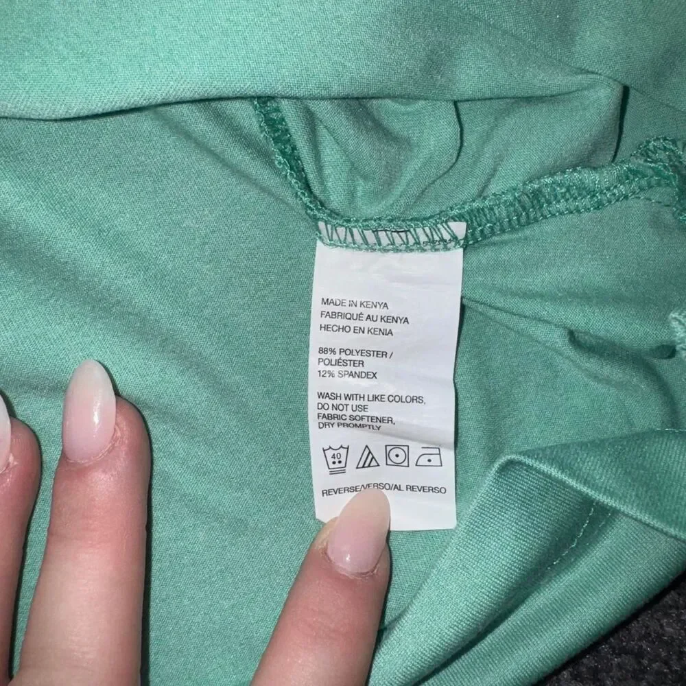 IZOD Turquoise Collared Polo Golf Shirt - Picture 4 of 7